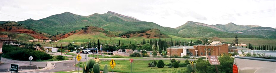 Bisbee_traffic_circle_toward_lowell